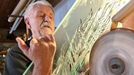 sklo kú Ivan Kolman